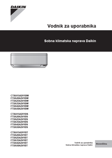 FTXA20-50AW,AT,AS_CTXA15AW,AT,AS_4PSL518786-1A_2018_03_User reference guide_Slovenian download